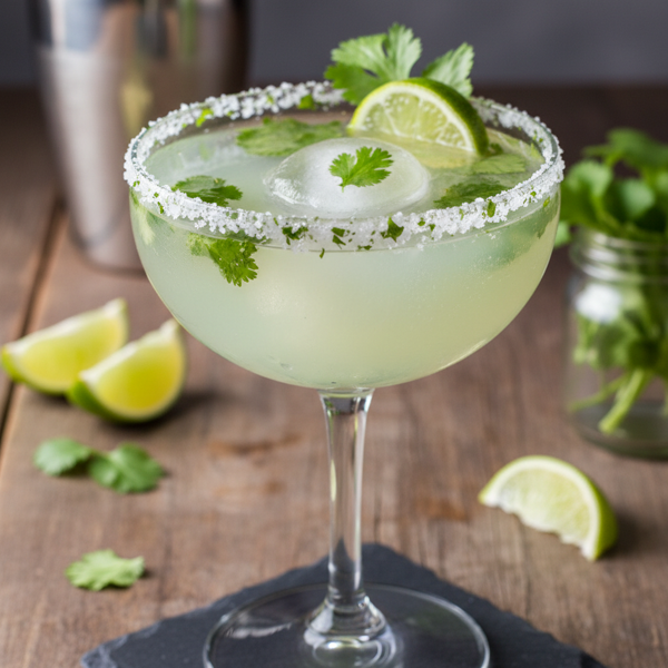 Cilantro Infused Grand Margarita recipe