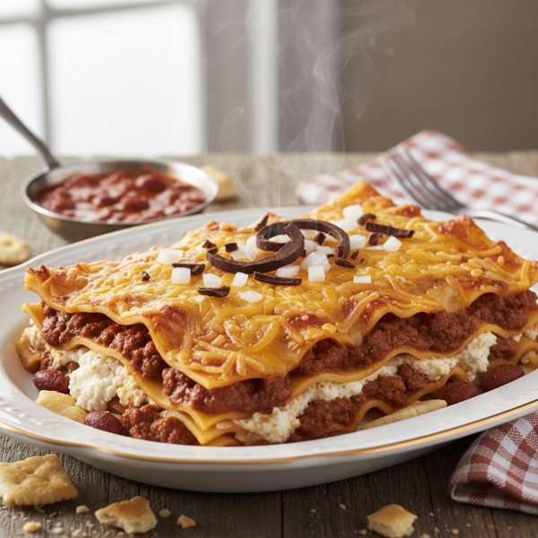 Cincinnati-Style Five-Way Lasagna recipe