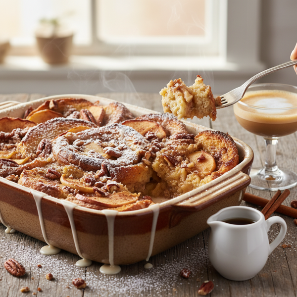 Cinnamon-Apple Bliss French Toast Bake recipe
