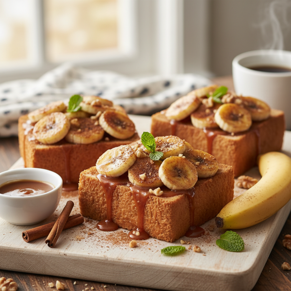 Cinnamon-Banana Delight Toast recipe