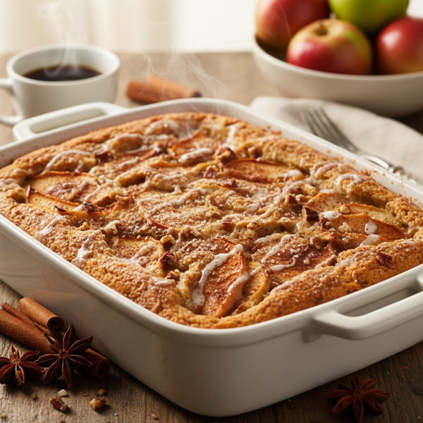 Cinnamon-Infused Apple Breakfast Bake recipe