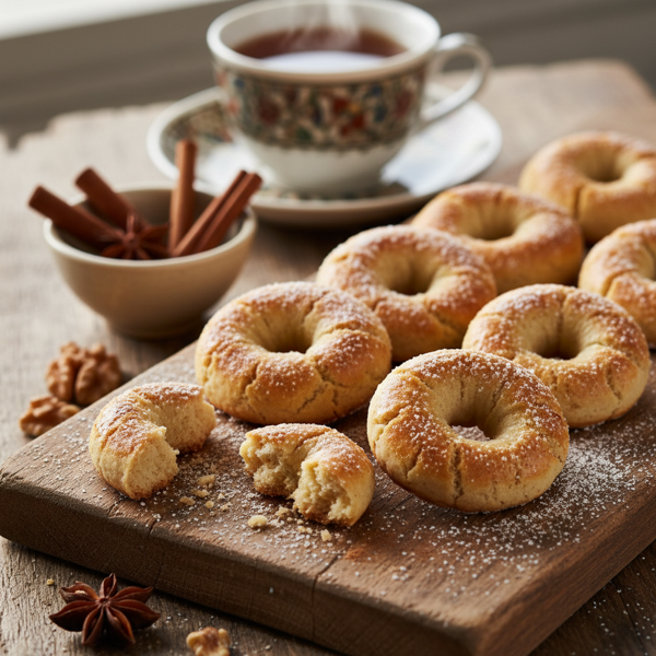 Cinnamon-Infused Koulourakia (Greek Tea Biscuits) recipe