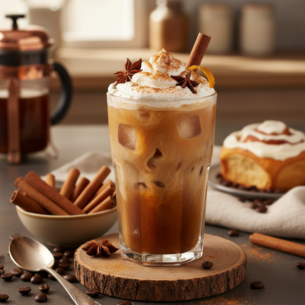 Cinnamon-Spiced Iced Coffee Delight recipe