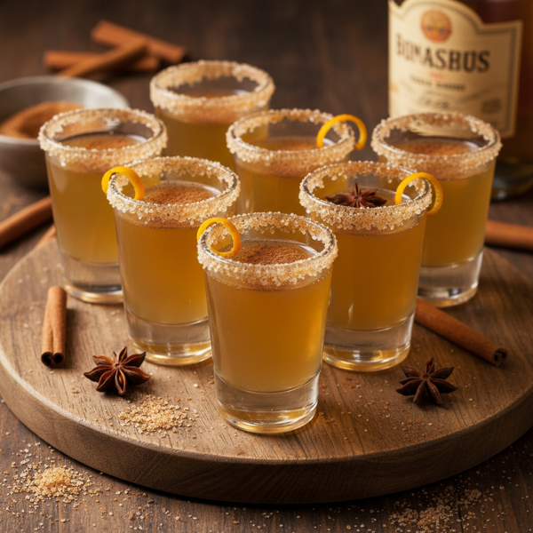 Cinnamon-Sugar Tequila Bliss Shots recipe