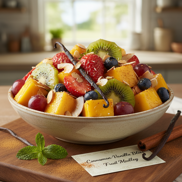 Cinnamon-Vanilla Bliss Fruit Medley recipe