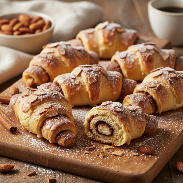 Cinnamon Almond Delight Crescents recipe