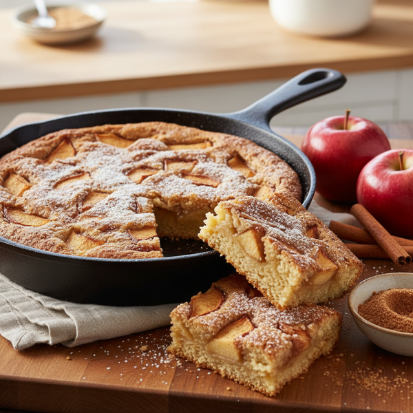 Cinnamon Apple Blondies recipe