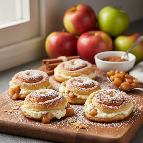 Cinnamon Apple Cream Cheese Bites recipe