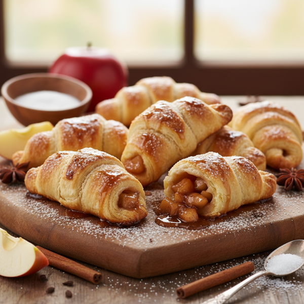 Cinnamon Apple Crescent Pockets recipe