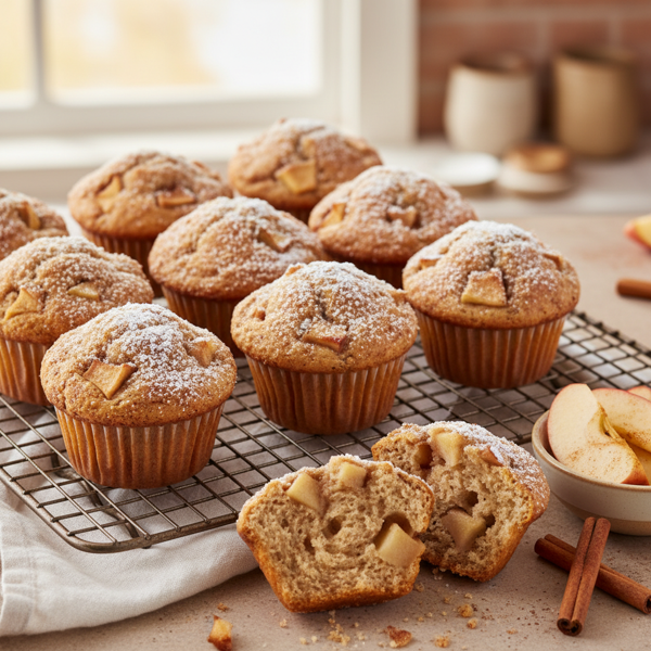 Cinnamon Apple Delight Muffins recipe