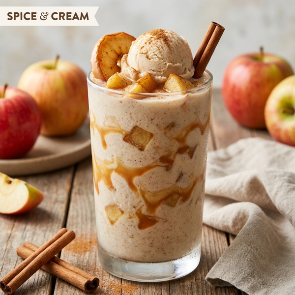 Cinnamon Apple Ice Cream Smoothie recipe