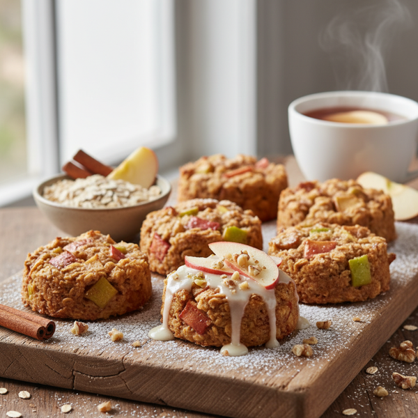 Cinnamon Apple Oatmeal Delights recipe