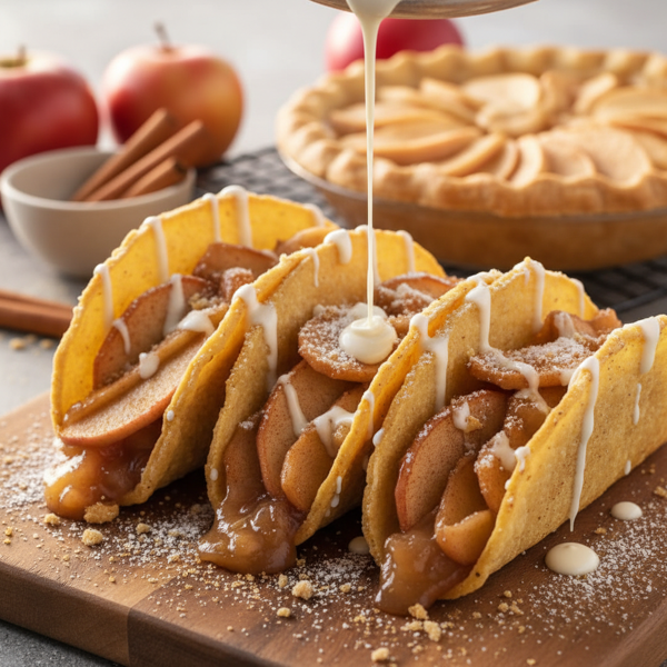 Cinnamon Apple Pie Tacos recipe
