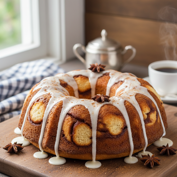 Cinnamon Buttermilk Biscuit Bundt Cake recipe