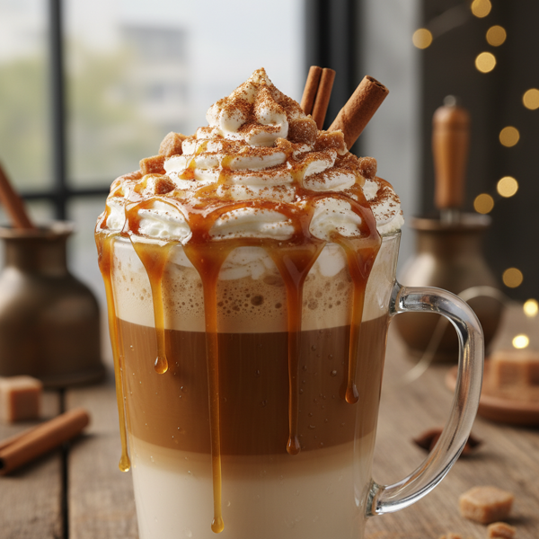 Cinnamon Caramel Dream Coffee recipe