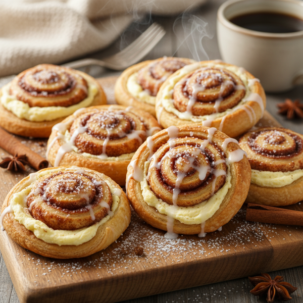 Cinnamon Cream Cheese Crescents recipe