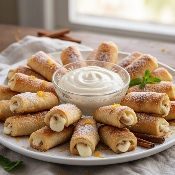 Cinnamon Cream Cheese Roll-ups recipe