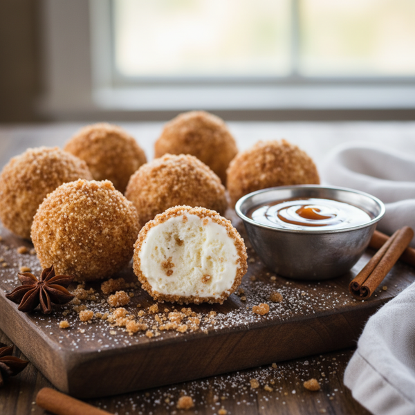 Cinnamon Crunch Ice Cream Bites recipe