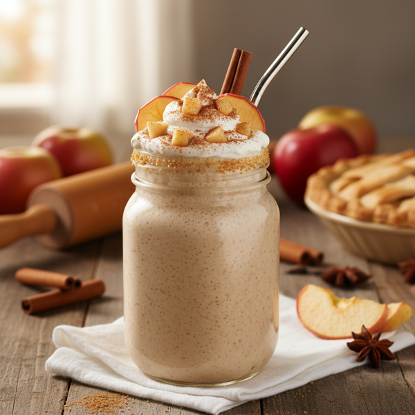 Cinnamon Delight Apple Pie Smoothie recipe