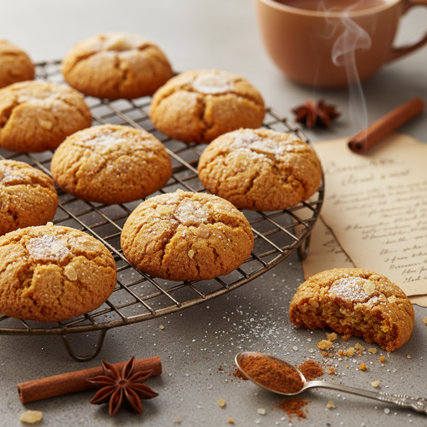 Cinnamon Ginger Delight Cookies recipe