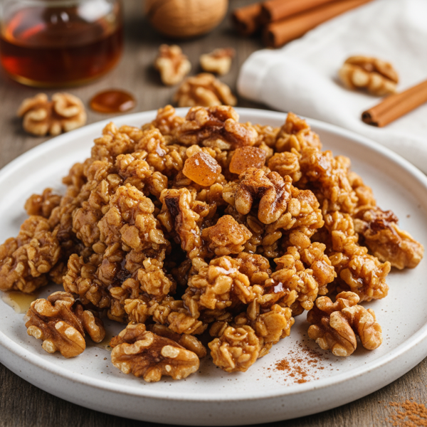 Cinnamon Maple Walnut Crunch recipe
