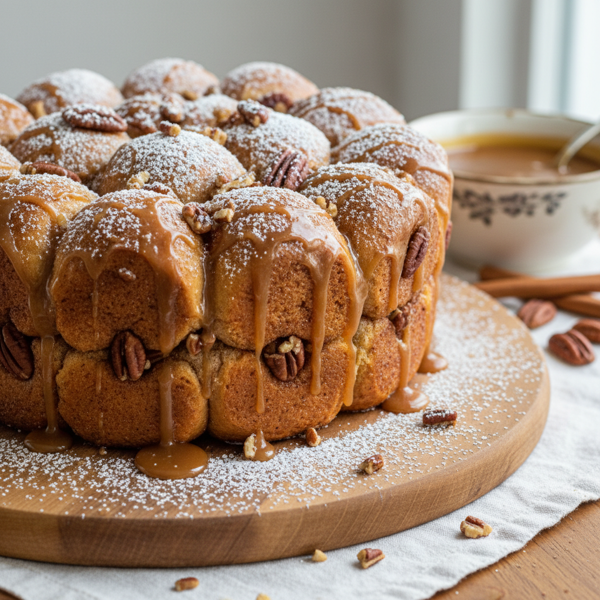 Cinnamon Pecan Monkey Bread recipe