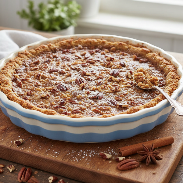 Cinnamon Spice Pecan Crust recipe