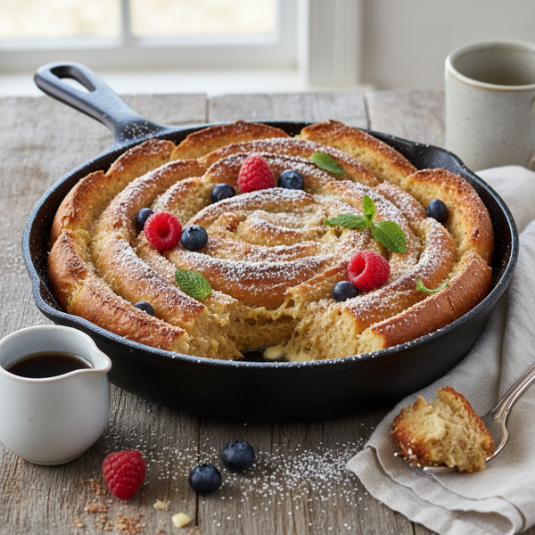 Cinnamon Sugar Baked French Toast Delight recipe