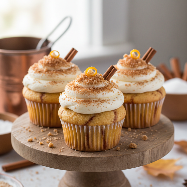 Cinnamon Sugar Bliss Cupcakes recipe