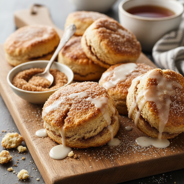 Cinnamon Sugar Scones recipe