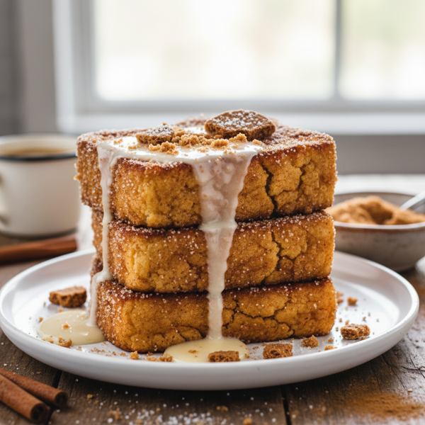Cinnamon Sugar Snickerdoodle French Toast recipe