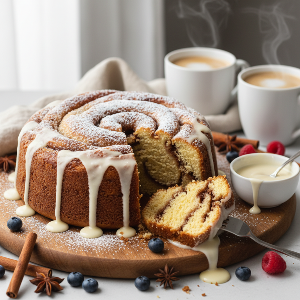 Cinnamon Swirl Brunch Cake Delight recipe