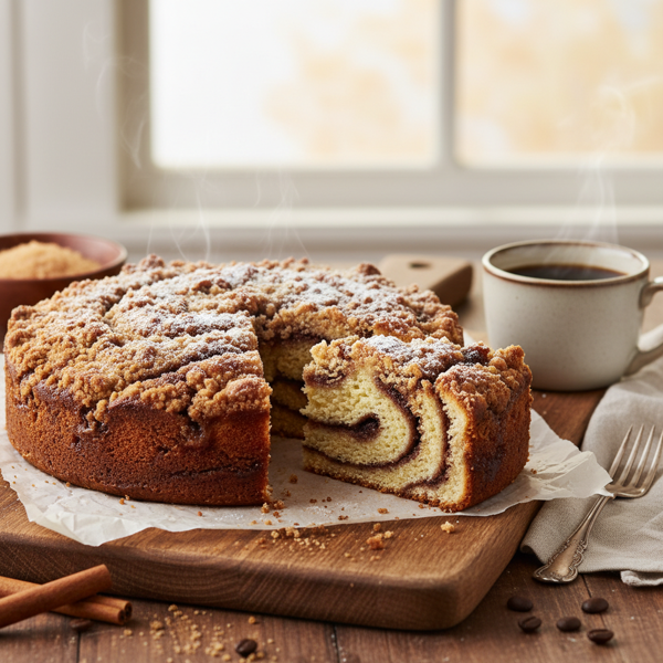 Cinnamon Swirl Coffee Cake recipe