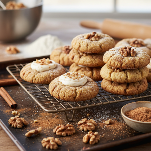 Cinnamon Walnut Delight Cookies recipe