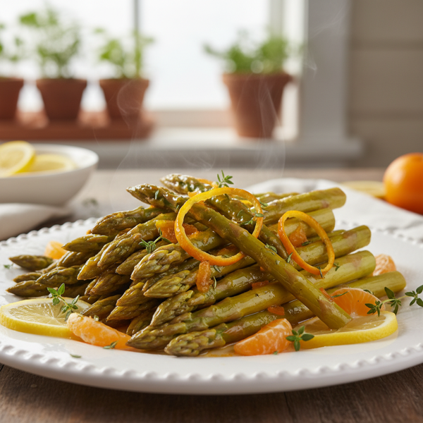 Citrus-Infused Glazed Asparagus recipe