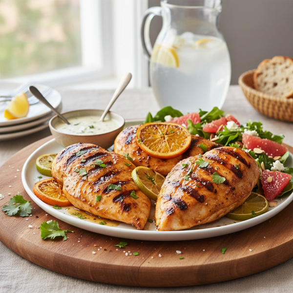 Citrus-Infused Grilled Chicken Delight recipe