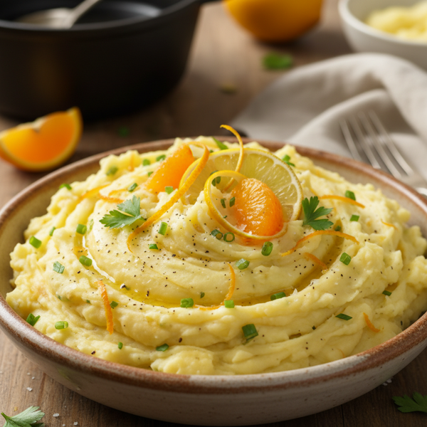 Citrus-Infused Mashed Potatoes recipe
