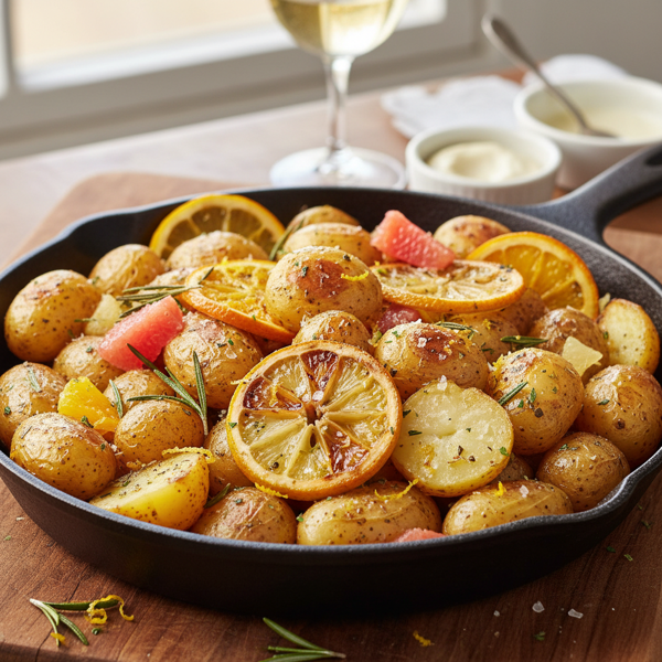 Citrus-Infused Roasted Potatoes recipe