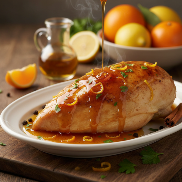 Citrus-Infused Sherry Glaze recipe