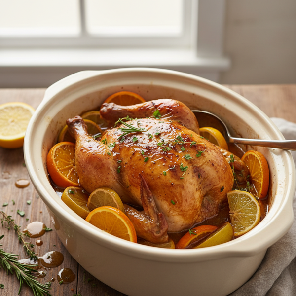 Citrus-Infused Slow Cooker Chicken Delight recipe