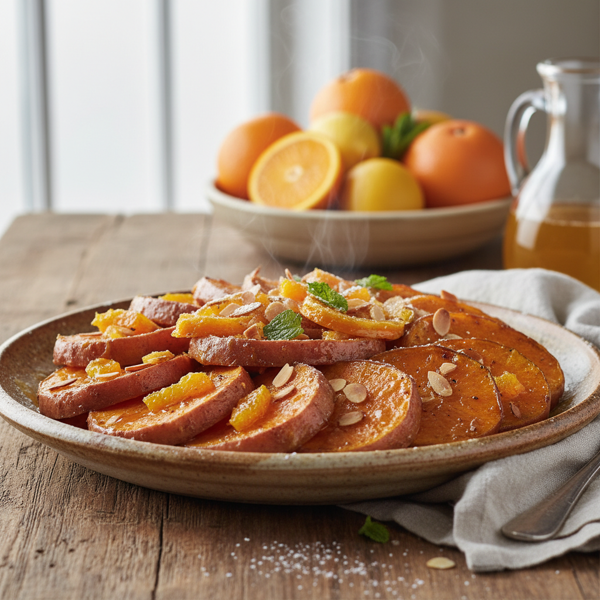 Citrus-Infused Sweet Potato Delight recipe