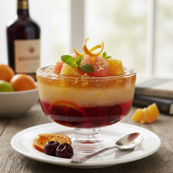 Citrus-Port Wine Jelly Delight recipe