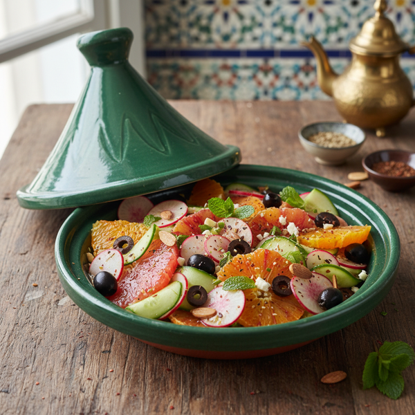 Citrus-Radish Moroccan Medley recipe