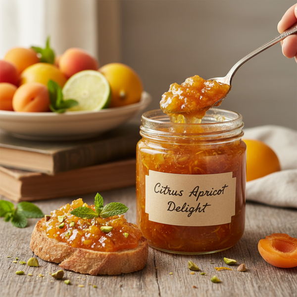 Citrus Apricot Delight Spread recipe