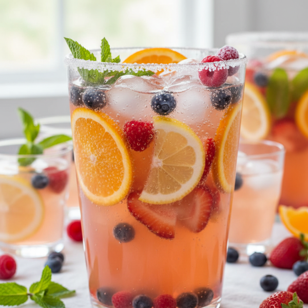 Citrus Berry Fizz Punch recipe