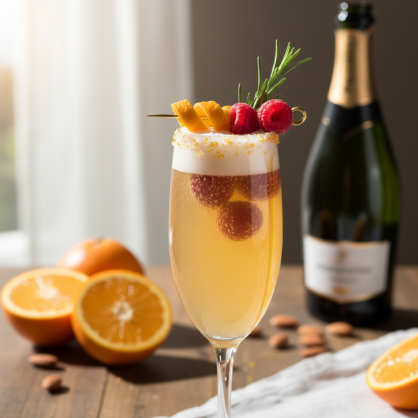 Citrus Bliss Amaretto Mimosa recipe