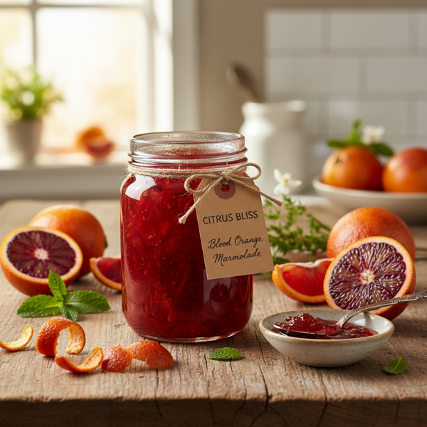 Citrus Bliss Blood Orange Marmalade recipe