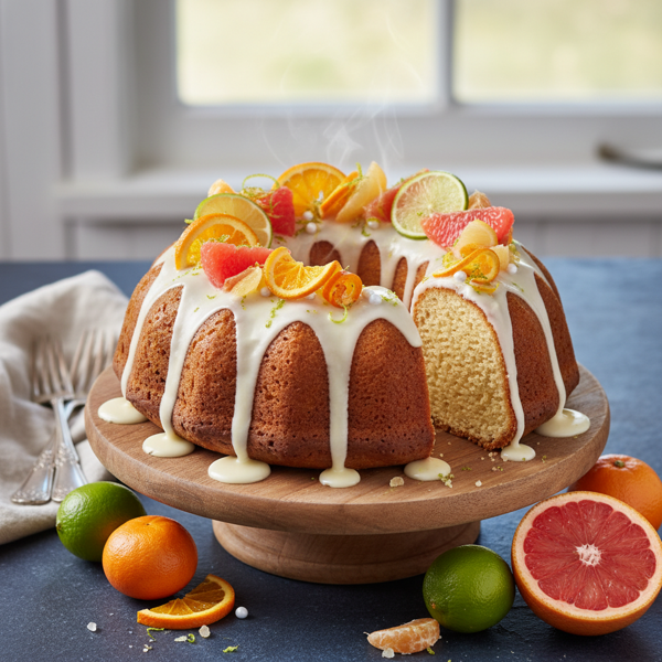 Citrus Bliss Bundt Cake recipe