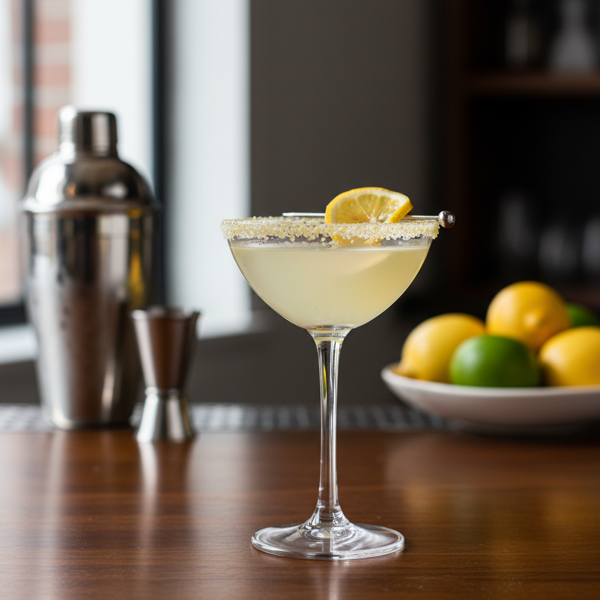 Citrus Bliss Lemon Drop Martini recipe