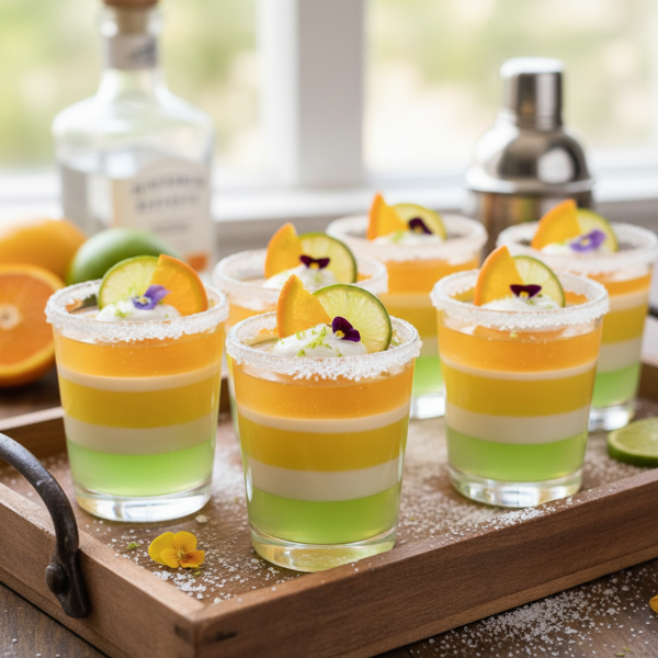 Citrus Bliss Margarita Jello Shots recipe